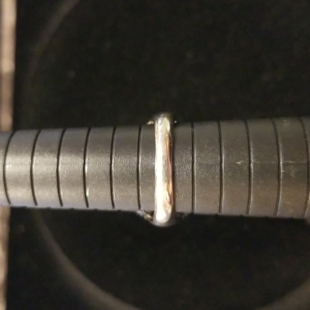 Sterling Silver And Diamond Simulate 925 Ring - image 4